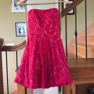 Strapless party dress